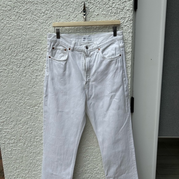 Zara White Jeans Size 42 - Picture 3 of 3
